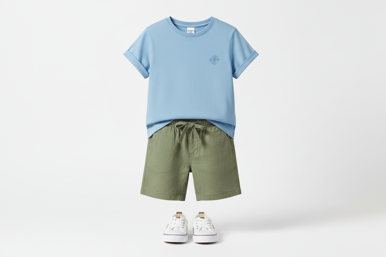 short and shirt for boys 